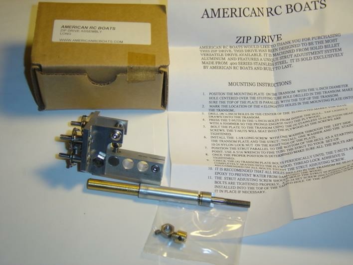 zip kit rc boats
